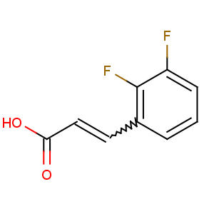CAS No:207981-48-4 (E)-3-(2,3-difluorophenyl)prop-2-enoic acid