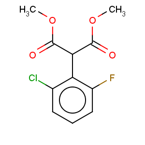 CAS No:208046-79-1 2-(2-Chloro-6-fluoro-phenyl)-malonic acid dimethyl ester