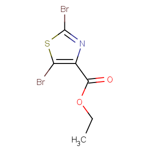 CAS No:208264-60-2 ethyl 2,5-dibromo-1,3-thiazole-4-carboxylate