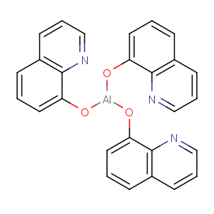 CAS No:2085-33-8 tri(quinolin-8-yloxy)alumane
