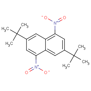 CAS No:20870-37-5 3,7-ditert-butyl-1,5-dinitronaphthalene