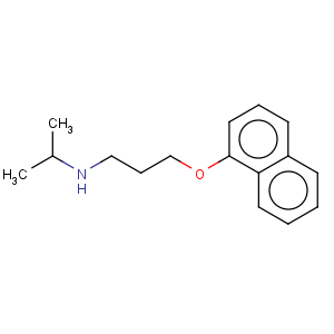 CAS No:20875-54-1 N-(1-Methylethyl)-3-(1-Naphthalenyloxy)-1-Propanamine