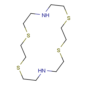 CAS No:20934-69-4 1,4,10,13-tetrathia-7,16-diazacyclooctadecane