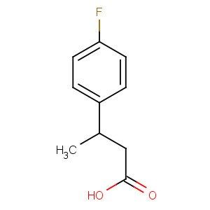CAS No:209679-21-0 (3R)-3-(4-fluorophenyl)butanoic acid