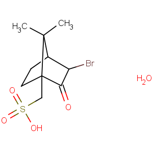 CAS No:209736-59-4 (2-bromo-7,7-dimethyl-3-oxo-4-bicyclo[2.2.1]heptanyl)methanesulfonic<br />acid