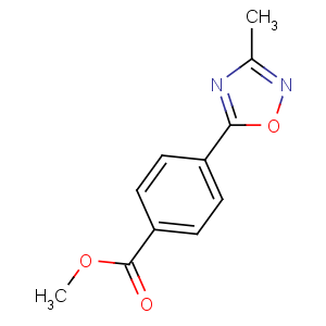 CAS No:209912-44-7 methyl 4-(3-methyl-1,2,4-oxadiazol-5-yl)benzoate