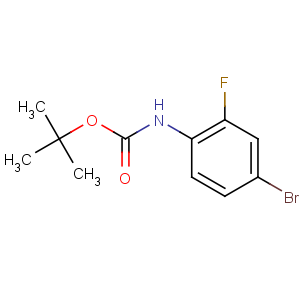 CAS No:209958-42-9 tert-butyl N-(4-bromo-2-fluorophenyl)carbamate