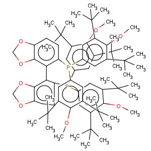 CAS No:210169-40-7 Phosphine,[(4S)-[4,4'-bi-1,3-benzodioxole]-5,5'-diyl]bis[bis[3,5-bis(1,1-dimethylethyl)-4-methoxyphenyl]-