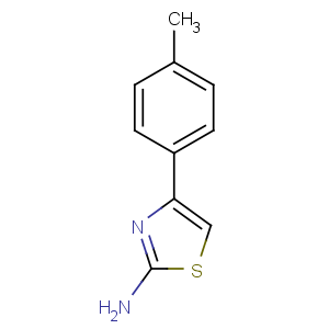 CAS No:2103-91-5 4-(4-methylphenyl)-1,3-thiazol-2-amine