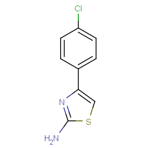 CAS No:2103-99-3 4-(4-chlorophenyl)-1,3-thiazol-2-amine