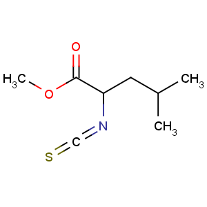 CAS No:21055-43-6 Pentanoic acid,2-isothiocyanato-4-methyl-, methyl ester