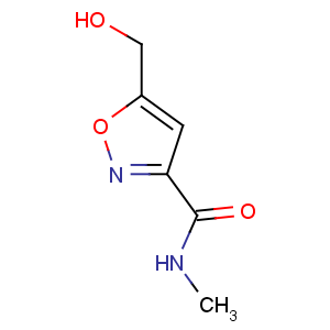 CAS No:210641-15-9 5-(hydroxymethyl)-N-methyl-1,2-oxazole-3-carboxamide