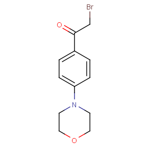CAS No:210832-85-2 2-bromo-1-(4-morpholin-4-ylphenyl)ethanone
