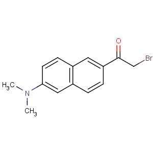 CAS No:210832-86-3 2-bromo-1-[6-(dimethylamino)naphthalen-2-yl]ethanone