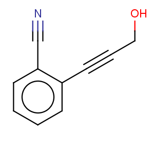 CAS No:210884-99-4 2-(3-Hydroxyprop-1-ynyl)benzonitrile