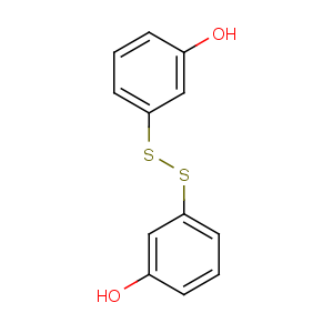 CAS No:21101-56-4 3-[(3-hydroxyphenyl)disulfanyl]phenol