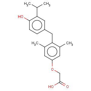 CAS No:211110-63-3 {4-[4-hydroxy-3-(1-methylethyl)benzyl]-3,5-dimethylphenoxy}acetic acid