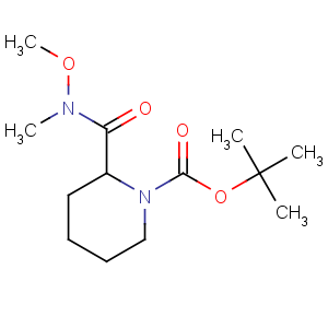 CAS No:211310-10-0 tert-butyl 2-[methoxy(methyl)carbamoyl]piperidine-1-carboxylate