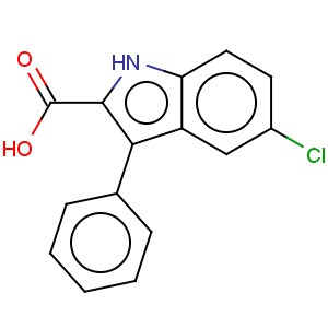 CAS No:21139-31-1 1H-Indole-2-carboxylicacid, 5-chloro-3-phenyl-