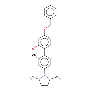 CAS No:211495-29-3 Pyridine,2-(2,5-dimethyl-1H-pyrrol-1-yl)-6-[2-methoxy-4-(phenylmethoxy)phenyl]-