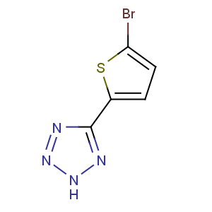 CAS No:211943-12-3 5-(5-bromothiophen-2-yl)-2H-tetrazole