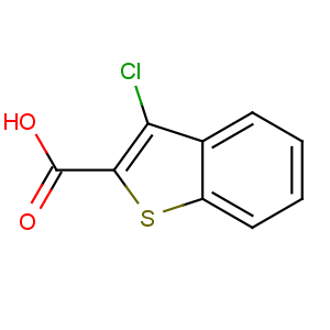 CAS No:21211-22-3 3-chloro-1-benzothiophene-2-carboxylic acid