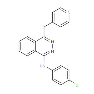 CAS No:212141-54-3 N-(4-chlorophenyl)-4-(pyridin-4-ylmethyl)phthalazin-1-amine