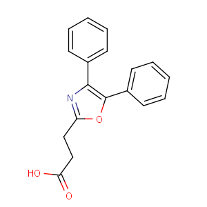 CAS No:21256-18-8 3-(4,5-diphenyl-1,3-oxazol-2-yl)propanoic acid