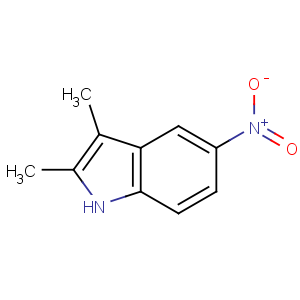 CAS No:21296-94-6 2,3-dimethyl-5-nitro-1H-indole