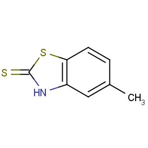 CAS No:21303-50-4 5-methyl-3H-1,3-benzothiazole-2-thione
