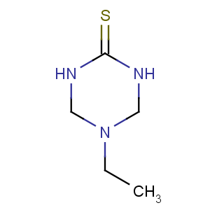 CAS No:21306-29-6 1,3,5-Triazine-2(1H)-thione,5-ethyltetrahydro-