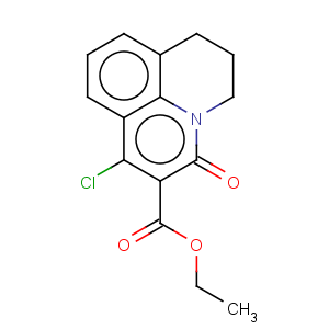 CAS No:213181-24-9 ethyl 7-chloro-5-oxo-2,3-dihydro-1H,5H-pyrido[3,2,1-ij]quinoline-6-carboxylate