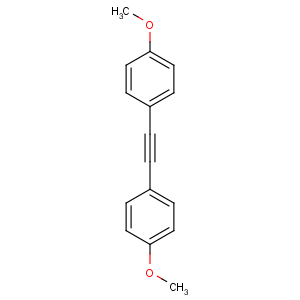 CAS No:2132-62-9 1-methoxy-4-[2-(4-methoxyphenyl)ethynyl]benzene