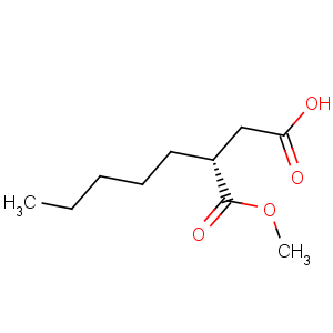 CAS No:213270-38-3 (R)-2-Pentylsuccinic acid 1-methyl ester/(R)-(3-Methoxycarbonyl)octanoic acid