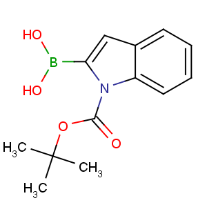 CAS No:213318-44-6 [1-[(2-methylpropan-2-yl)oxycarbonyl]indol-2-yl]boronic acid