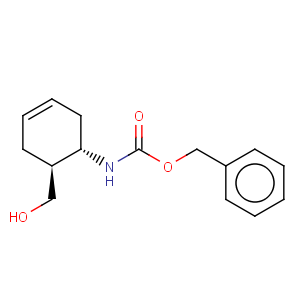 CAS No:213672-73-2 Carbamic acid,[(1R,6R)-6-(hydroxymethyl)-3-cyclohexen-1-yl]-, phenylmethyl ester, rel- (9CI)