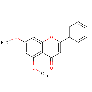 CAS No:21392-57-4 5,7-dimethoxy-2-phenylchromen-4-one