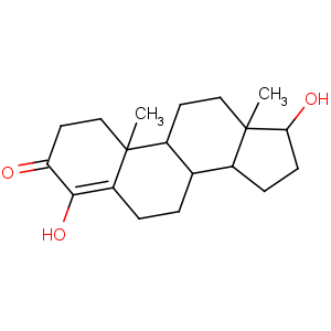 CAS No:2141-17-5 (8R,9S,10R,13S,14S,17S)-4,17-dihydroxy-10,13-dimethyl-1,2,6,7,8,9,11,12,<br />14,15,16,17-dodecahydrocyclopenta[a]phenanthren-3-one