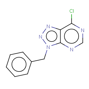 CAS No:21410-06-0 3H-1,2,3-Triazolo[4,5-d]pyrimidine,7-chloro-3-(phenylmethyl)-