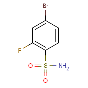 CAS No:214210-30-7 4-bromo-2-fluorobenzenesulfonamide