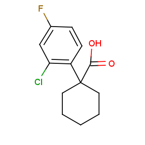 CAS No:214263-02-2 1-(2-chloro-4-fluorophenyl)cyclohexane-1-carboxylic acid