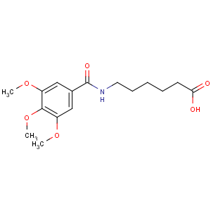 CAS No:21434-91-3 6-[(3,4,5-trimethoxybenzoyl)amino]hexanoic acid