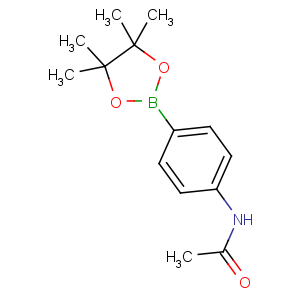 CAS No:214360-60-8 N-[4-(4,4,5,5-tetramethyl-1,3,2-dioxaborolan-2-yl)phenyl]acetamide
