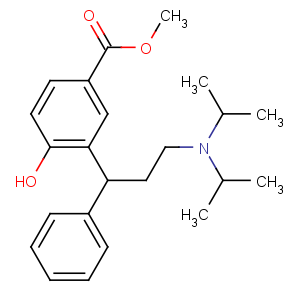 CAS No:214601-17-9 methyl 3-[3-[di(propan-2-yl)amino]-1-phenylpropyl]-4-hydroxybenzoate