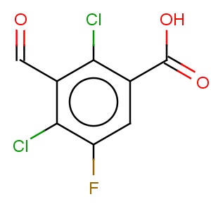 CAS No:214774-58-0 Benzoic acid,2,4-dichloro-5-fluoro-3-formyl-