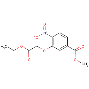 CAS No:214848-28-9 methyl 3-(2-ethoxy-2-oxoethoxy)-4-nitrobenzoate