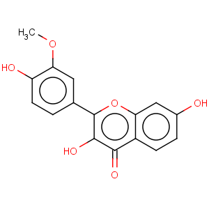 CAS No:21511-25-1 4H-1-Benzopyran-4-one,3,7-dihydroxy-2-(4-hydroxy-3-methoxyphenyl)-