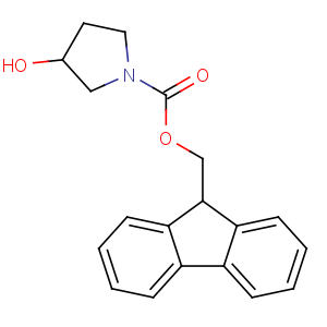CAS No:215178-39-5 9H-fluoren-9-ylmethyl (3R)-3-hydroxypyrrolidine-1-carboxylate