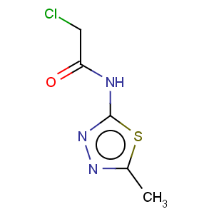 CAS No:21521-87-9 Acetamide,2-chloro-N-(5-methyl-1,3,4-thiadiazol-2-yl)-
