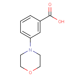 CAS No:215309-00-5 3-morpholin-4-ylbenzoic acid